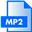 MP2 File Extension Icon 32x32 png